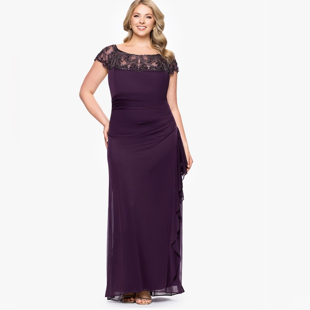 Xscape Deep Purple Maxi Dress ON SALE❗️